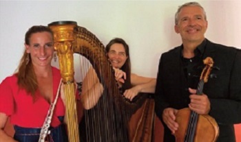Trio Vermeil - flûte, alto et harpe