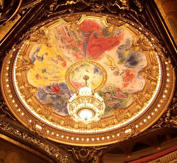 Plafond Marc Chagall - Opera Garnier