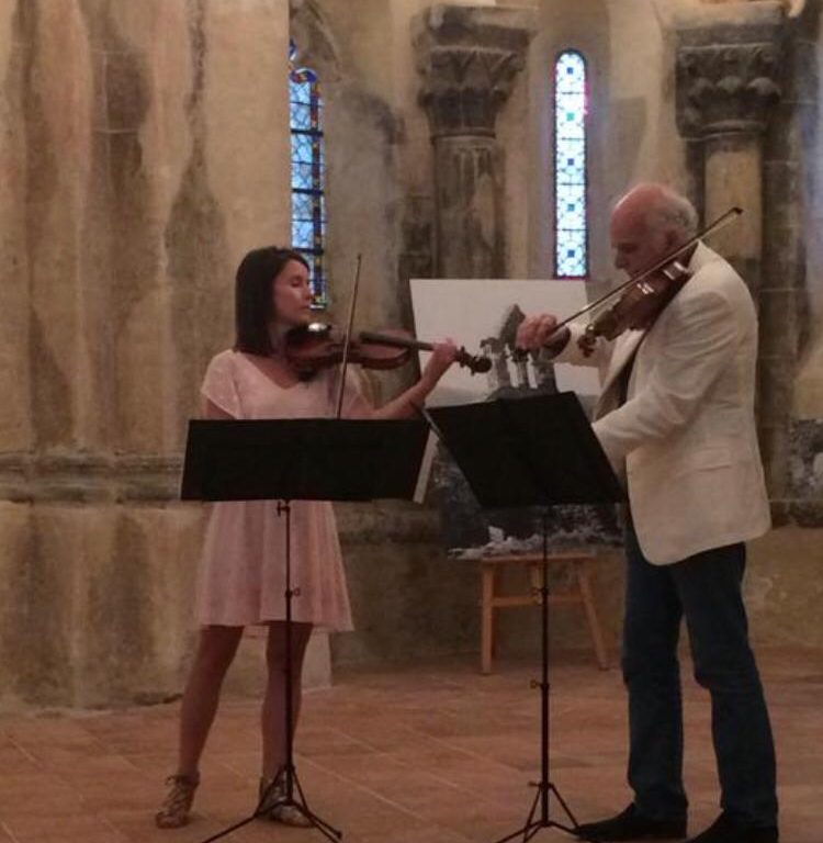 Les deux violinistes