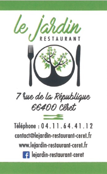 restaurant Le Jardin